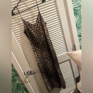 AllSaints - Leopard Print Slipdress - Sz M